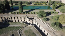 vista aerea villa adriana