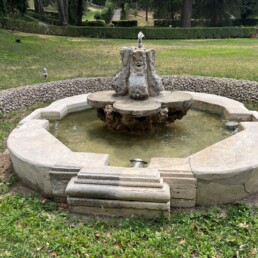 Fontana delle Aquile post operam