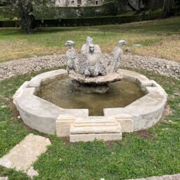Fontana delle Aquile post operam