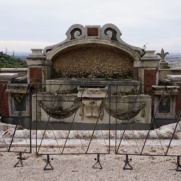 Fontana dei Cigni o di Arianna ante operam